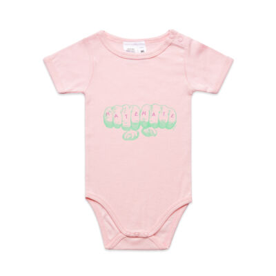 Green Hate Hate Baby - ascolour/MINI-ME ONE-PIECE Thumbnail