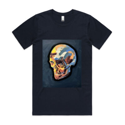 Sit Down Skull - ascolour/ORGANIC TEE/light weight Thumbnail