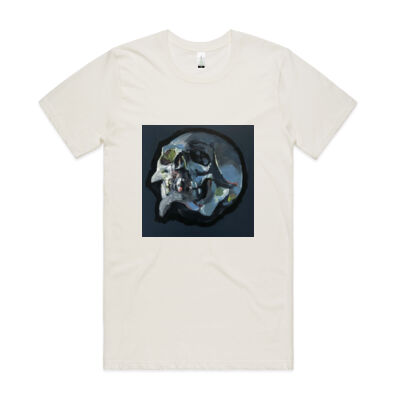 Pipe Down Skull - ascolour/ORGANIC TEE/light weight Thumbnail