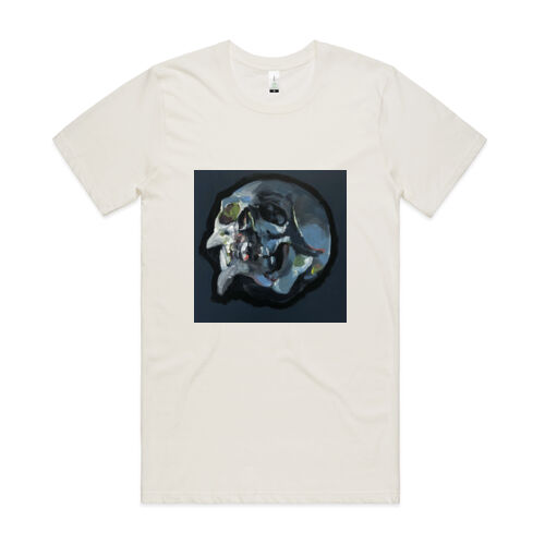Pipe Down Skull - ascolour/ORGANIC TEE/light weight Thumbnail